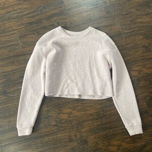Cropped Crewneck Sweatshirt